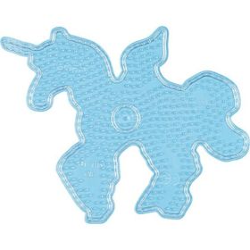 Hama Unicorn Şeffaf Midi Boncuk Tablası