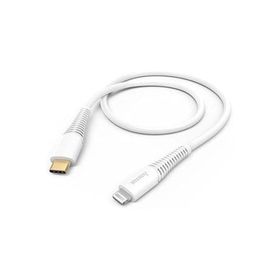 Hama USB-C Lightning 1.5 m Beyaz Hızlı Şarj Data Kablosu