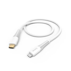 Hama USB-C Lightning 1.5 m Beyaz Hızlı Şarj Data Kablosu