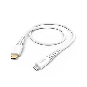 Hama USB-C Lightning 1.5 m Beyaz Hızlı Şarj Data Kablosu