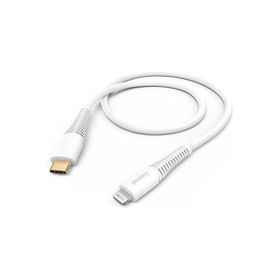 Hama USB-C Lightning 1.5 m Beyaz Hızlı Şarj Data Kablosu
