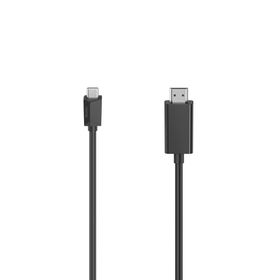 Hama USB-C Plug HDMI Plug Ultra-HD Görüntü Kablosu