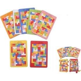 Hamaha Ahşap Eğitici Oyuncak Tetris