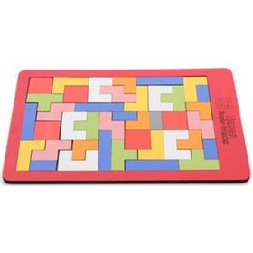 Hamaha Ahşap Eğitici Oyuncak Tetris