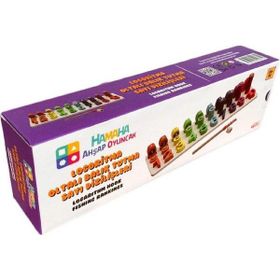Hamaha Hmh-710 Wooden Toys Ahşap Eğitici Geliştirici Oyuncak Logaritma Oltalı Balık Tutma Sayı Dizilişleri