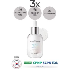 Hamel 3X Vita Aurora Serum %10 Niacinamide 30 ml Koyu Leke Karşıtı Cilt Tonu Eşitleyici Serum