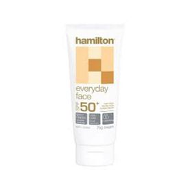 Hamilton 75g Face SPF50+ Cream