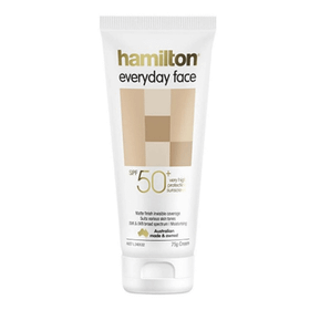 Hamilton Everyday Face 75 gr Spf50+ Yüz İçin Güneş Kremi