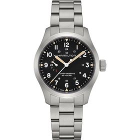 Hamilton H69509130 Khaki Field Mechanical Power Reserve Erkek Kol Saati