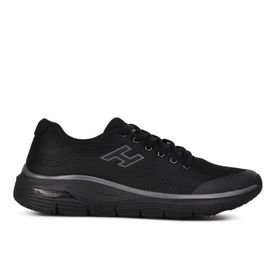 Hammer Jack 101 21160 Paulo Memory Foam Taban Comfort Casual Siyah Siyah Unisex Spor Ayakkabı