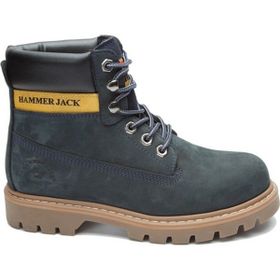Hammer Jack 102 16600-G Petrol Mavi Nubuk Kadın Bot