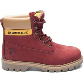 Hammer Jack 102 16600-M Bordo Nubuk Erkek Günlük Ayakkabı