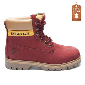 Hammer Jack 102 16600-M Bordo Nubuk Erkek Günlük Ayakkabı