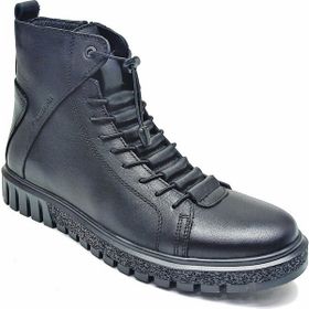 Hammer Jack 102-17945 Merdane Siyah Renk Kalın Tırtıklı Taban Bağcıklı Bilek Boy Erkek Bot