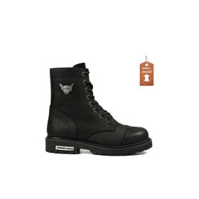 Hammer Jack 102-18505-G Siyah Dock Step Kadın Bot