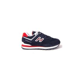 Hammer Jack 102 19253-G Beyaz Puruty-Lacivert-Kırmızı Kadın Spor Ayakkabı