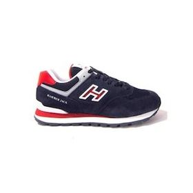 Hammer Jack 102 19253-G Beyaz Puruty-Lacivert-Kırmızı Kadın Spor Ayakkabı