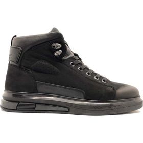 Hammer Jack 102-24897-M Alexis Sneaker Deri Casual Siyah-Nubuk Erkek Bot