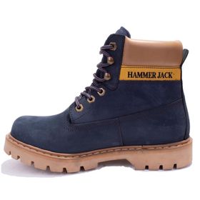 Hammer Jack 10216600 Lacivert Günlük Deri Erkek Bot