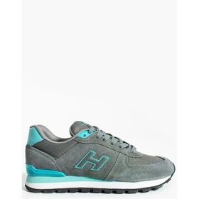 Hammer Jack 19250 Gri Turkuaz Peru Kadın Sneaker Günlük Spor Ayakkabı