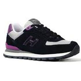 Hammer Jack 19250 Lacivert Mor Hakiki Deri Unisex Spor Ayakkabı