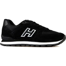 Hammer Jack 19250 Siyah Beyaz Fileli Erkek Spor Ayakkabı