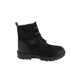 Hammer Jack 211 930 Siyah Malum Comfort Casual Hakiki Deri Nubuk Erkek Bot