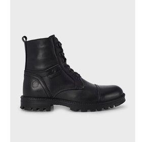 Hammer Jack 211 930 Siyah Malum Comfort Casual Hakiki Deri Nubuk Erkek Bot