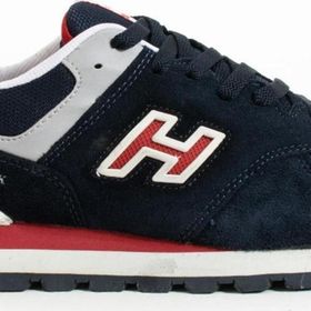 Hammer Jack Chile Hakiki Deri Lacivert Kırmızı Erkek Spor Ayakkabı