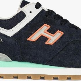 Hammer Jack Chile Hakiki Deri Lacivert Mint Kadın Spor Ayakkabı