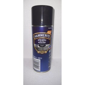 Hammerite 400 ml Boya Siyah Düz Sprey