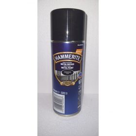 Hammerite 400 ml Boya Siyah Düz Sprey