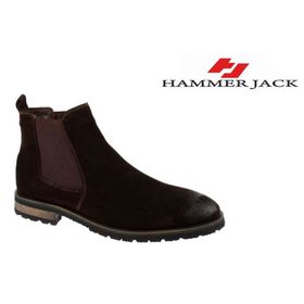 HammerJack 17725 Siyah Erkek Deri Bot