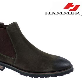 HammerJack 17725 Siyah Erkek Deri Bot