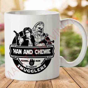 Han And Chewie Smugglers Baskılı Kupa