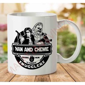 Han And Chewie Smugglers Baskılı Kupa