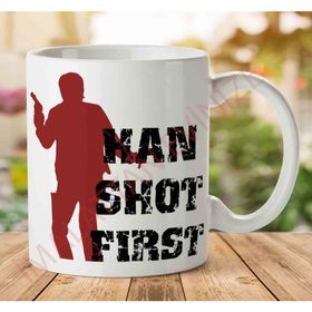 Han Solo Star Baskılı Kupa Bardak