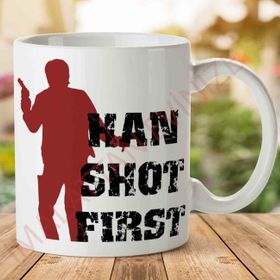 Han Solo Star Baskılı Kupa Bardak