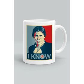 Han Solo Star Baskılı Kupa Bardak