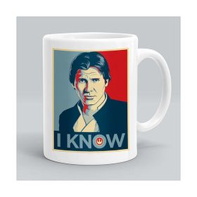 Han Solo Star Baskılı Kupa Bardak
