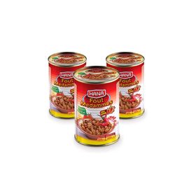 Hana 400 gr Acılı Bakla Konservesi (3 adet)