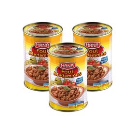 Hana 400 gr Bakla Konservesi (3 adet)