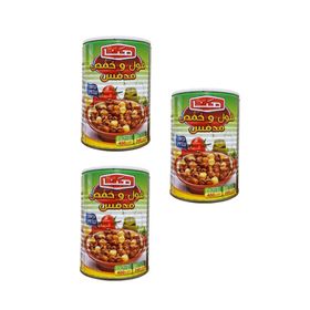 Hana 400 gr Bakla ve Nohut Konservesi (3 adet)