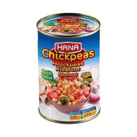 Hana 400 gr Haşlanmış Nohut Konservesi (3 adet)