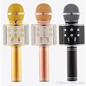 Handheld WS-858 Bluetooth Karaoke Mikrofon
