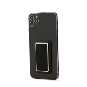 HANDL New York Handlstick Leather Black Gold Stand Özellikli Telefon Tutucu
