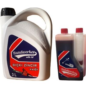 Handwerker 3+1 lt Testere Kılavuz ve Benzin Karışım Yağı
