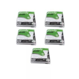 Handy Büyük Boy 100 Adet HDPE İş Temizlik Tek Kullanımlık Şeffaf Eldiven (3 adet)