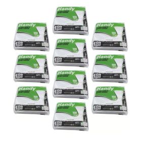 Handy Büyük Boy 100 Adetlik 10 Paket HDPE İş Temizlik Tek Kullanımlık Şeffaf Eldiven