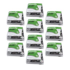 Handy Büyük Boy 100 Adetlik 10 Paket HDPE İş Temizlik Tek Kullanımlık Şeffaf Eldiven